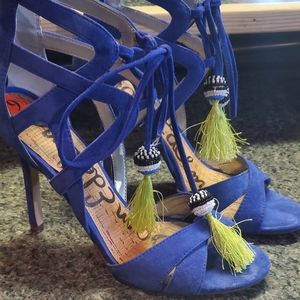 Sam Edelman Cobalt blue sandal!